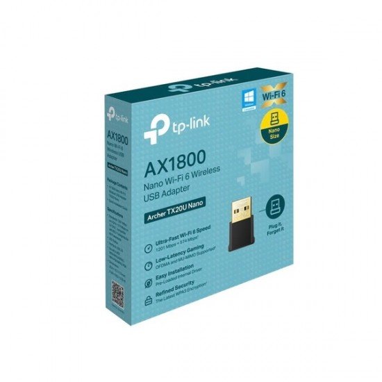 USB Thu Wifi 6 Tp-Link Archer TX20U Nano AX1800